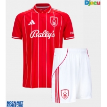 Nottingham Forest Dan Ndoye #14 Domaci Dres za djecu 2025-26 Kratak Rukav (+ Kratke hlače)